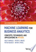 Cover of Machine Learning for Business Analytics