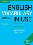 Cover of English Vocabulary in Use: Advanced Book with Answers