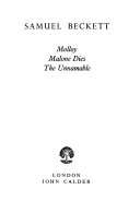 Cover of Molloy