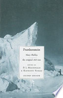 Cover of Frankenstein, second edition